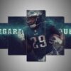 Philadelphia Eagles - Legarrette Blount - Sport 5 Panel Canvas Art Wall Decor