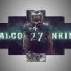 Philadelphia Eagles - Malcolm Jenkins - Sport 5 Panel Canvas Art Wall Decor