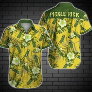 Pickle Rick And Morty Hawaiian Shirt