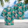Pig Tropical Hawaiian Shirt Summer Button Up