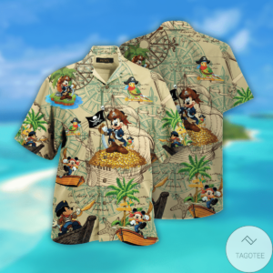 Pirate Mickey Hawaiian Shirt