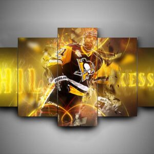 Pittsburgh Penguins - Phil Kessel - Sport 5 Panel Canvas Art Wall Decor