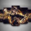 Pittsburgh Pirates 2 - Sport 5 Panel Canvas Art Wall Decor
