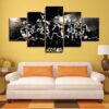 Pittsburgh Steelers 2 - Sport 5 Panel Canvas Art Wall Decor