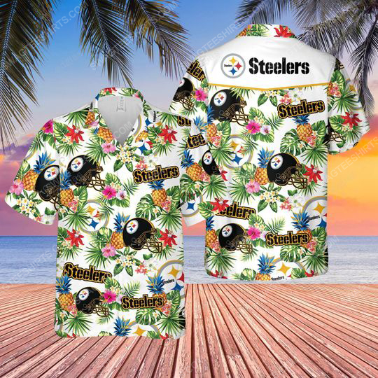 Pittsburgh Steelers National Football League Tropical Hawaiian Shirt Pittsburgh Steelers National Football League Tropical Hawaiian Shirt