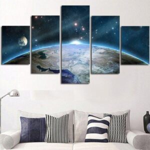 Planet Earth Canvas Home Decor