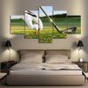 Play Golf - Sport 5 Panel Canvas Art Wall Decor