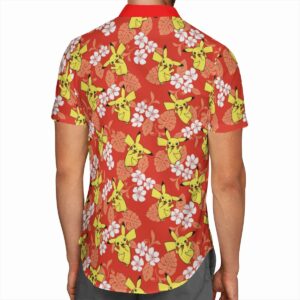 Pokemon Pikachu Tropical Beach Hawaiian Shirt