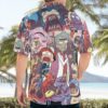 Pokemon Rick And Morty Hawaiian Shirt