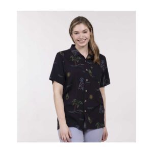Pokémon Tropical Lapras Neon Hawaiian Shirt
