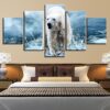 Polar Bear 1 - Animal Canvas Wall Art