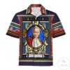 Pope John Paul Ii Stained Glass Hawaiian Shirt