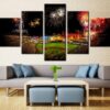 Popular Natures Different - Nature 5 Panel Canvas Art Wall Decor
