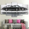 Porsche 911 Car - 5 Panel Canvas Art Wall Decor
