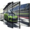 Porsche 911 Gt3 Landscape - Automative 5 Panel Canvas Art Wall Decor