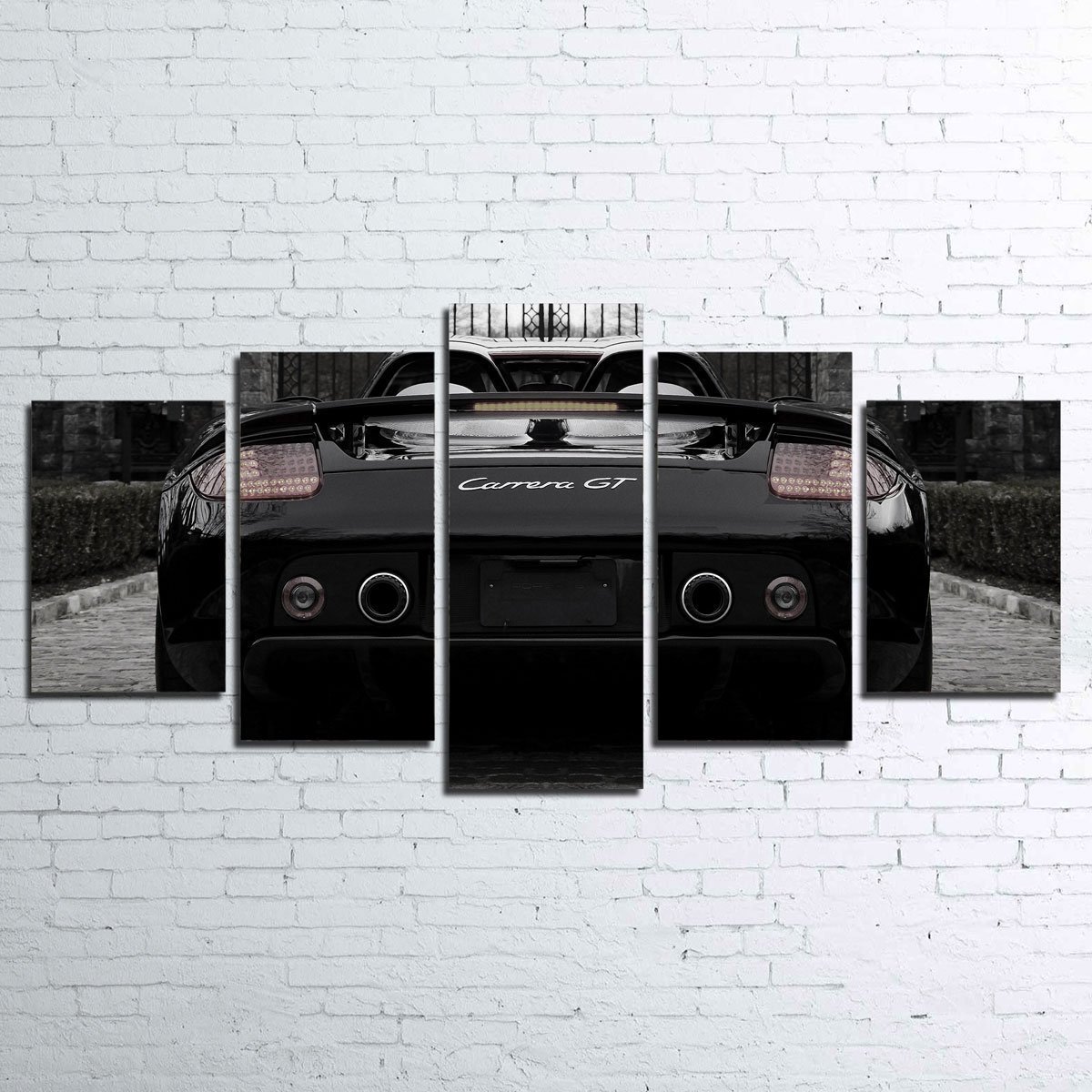 Porsche Carrera Gt - Automotive 5 Panel Canvas Art Wall Decor Porsche Carrera Gt - Automotive 5 Panel Canvas Art Wall Decor
