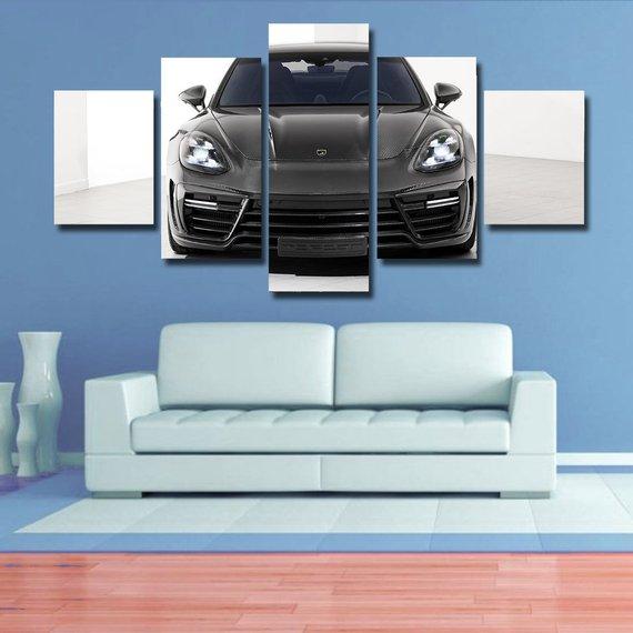 Porsche Panamera - Automative 5 Panel Canvas Art Wall Decor Porsche Panamera - Automative 5 Panel Canvas Art Wall Decor