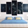 Predator Movie Large - Movie 5 Panel Canvas Art Wall Decor