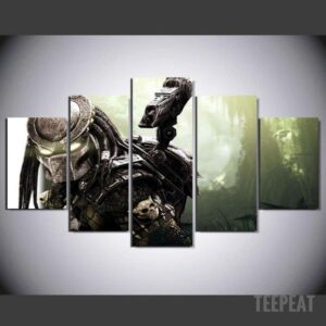 Predator - Movie 5 Panel Canvas Art Wall Decor
