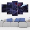 Project Fiora - League Of Legends - Gaming 5 Panel Canvas Art Wall Decor
