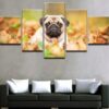 Pug Dog Canvas Home Decor