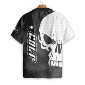 Punisher Skull Golf Hawaiian Shirt