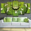 Python Snake Snake - Animal 5 Panel Canvas Art Wall Decor