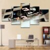 Racing Car 03 - Automative 5 Panel Canvas Art Wall Decor