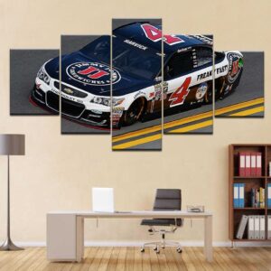 Racing Car 04 - Automative 5 Panel Canvas Art Wall Decor