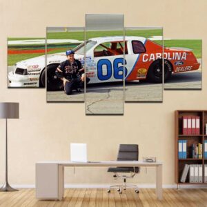 Racing Car 06 - Automative 5 Panel Canvas Art Wall Decor
