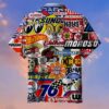 Racing Car Labeling Hawaiian Shirt