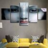 Radha Krishna 7 - Religion 5 Panel Canvas Art Wall Decor