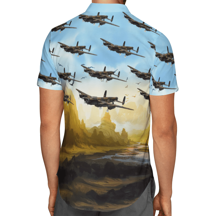 Raf Avro Lancaster B-Iii The Dambusters Hawaiian Shirt Raf Avro Lancaster B-Iii The Dambusters Hawaiian Shirt