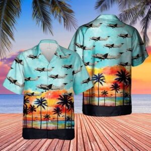 Raf Beechcraft Shadow R1 Hawaiian Shirt