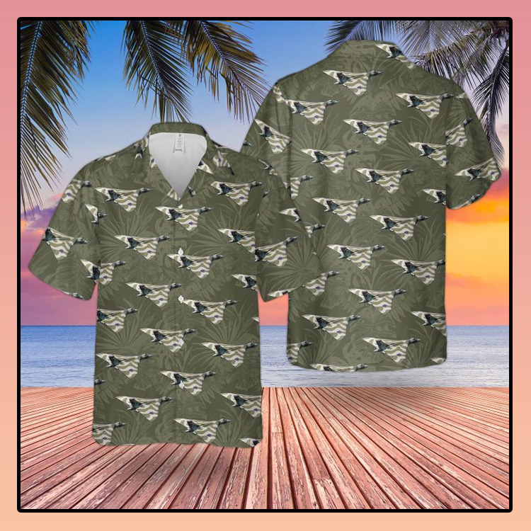 Raf Historical Avro Vulcan Hawaiian Shirt Raf Historical Avro Vulcan Hawaiian Shirt