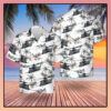Raf Historical Sikorsky Mh-53M Pave Low Iv Hawaiian Shirt