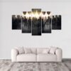 Rainbow Six Siege 5 - Gaming 5 Panel Canvas Art Wall Decor