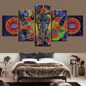 Ramadan #10 - Religion 5 Panel Canvas Art Wall Decor