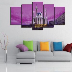 Ramadan #3 - Religion 5 Panel Canvas Art Wall Decor