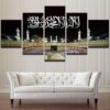 Ramadan #4 - Religion 5 Panel Canvas Art Wall Decor