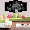 Rap Legends - Music 5 Panel Canvas Art Wall Decor