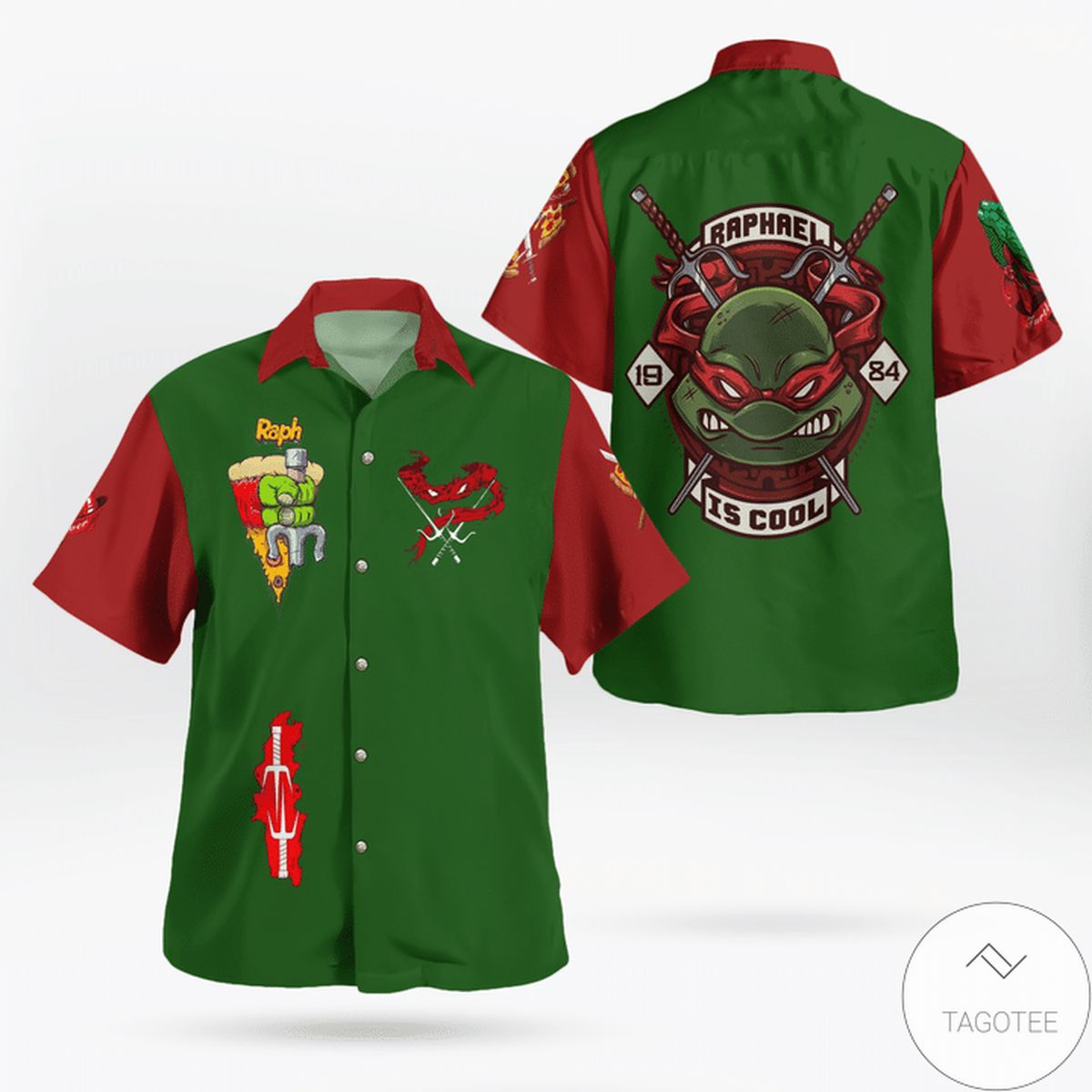 Raphael Tmnt Hawaiian Shirt Raphael Tmnt Hawaiian Shirt
