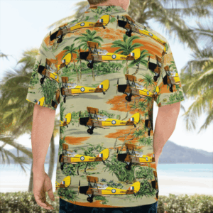 Rcaf De Havilland Dh-82 C Tiger Moth Hawaiian Shirt