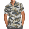 Rcaf Supermarine Spitfire Hawaiian Shirt