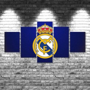 Real Madrid - Sport 5 Panel Canvas Art Wall Decor