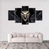 Reaper Overwatch 3 - Gaming 5 Panel Canvas Art Wall Decor