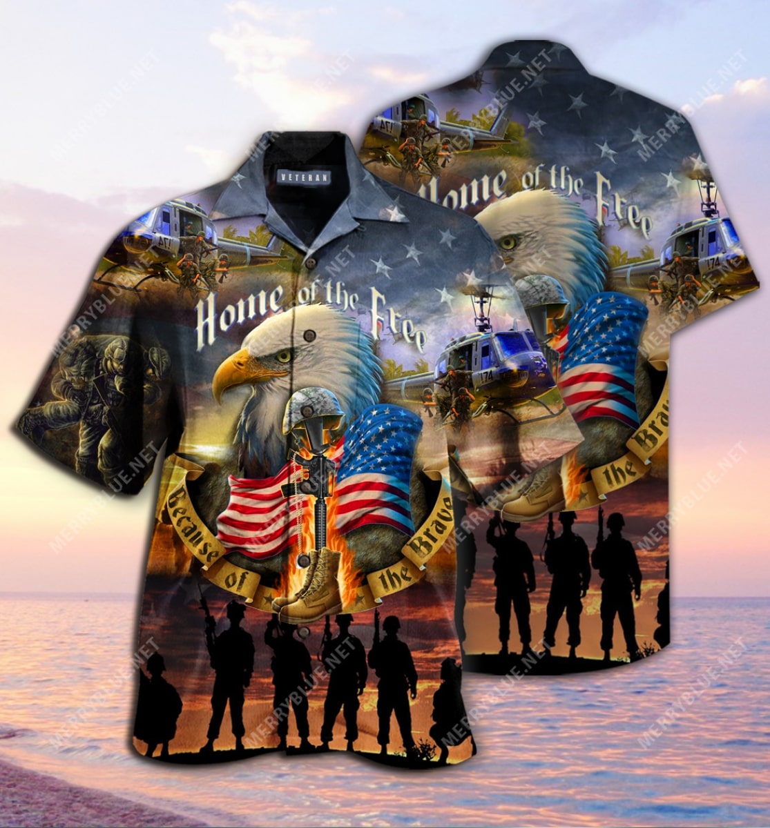 Remember The Days Veteran Home Of The Free All Over Printed Hawaiian Shirt Remember The Days Veteran Home Of The Free All Over Printed Hawaiian Shirt