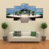 Remote Island In The Celebes Sea - Nature 5 Panel Canvas Art Wall Decor