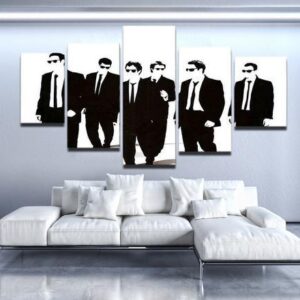 Reservoir Dogs - Movie 5 Panel Canvas Art Wall Decor
