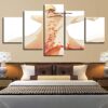 Restaurant Naruto Animation 2 - Anime 5 Panel Canvas Art Wall Decor